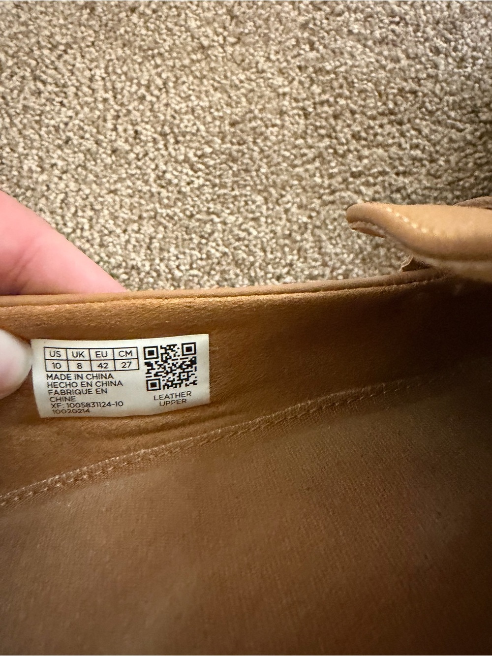 Toms Tan Leather Penny Loafers - Picture 4 of 4